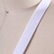 2 Yards Bright White Velvet Ribbon Trim Soft Velour Tape for Jewelry & Garment Finishing
